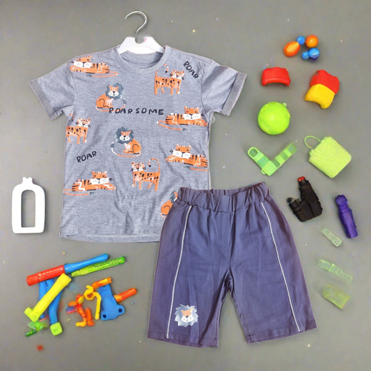 Boys t shirt with shorts sizes from 2Y to 5Y