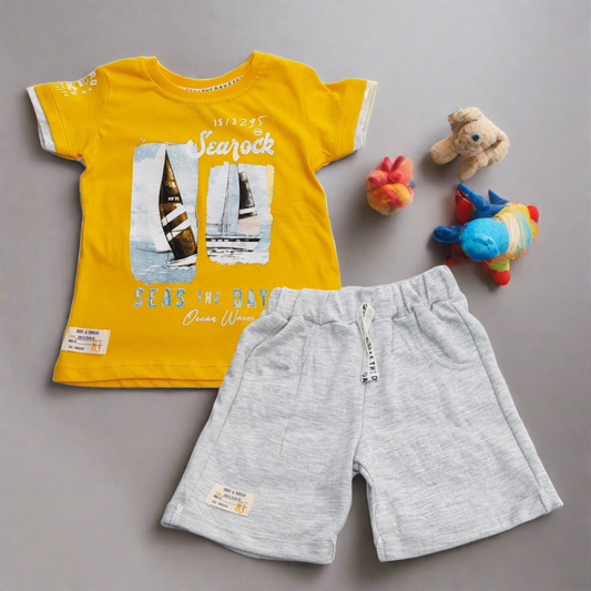 Boys t shirt with shorts sizes from 3Y to 6years