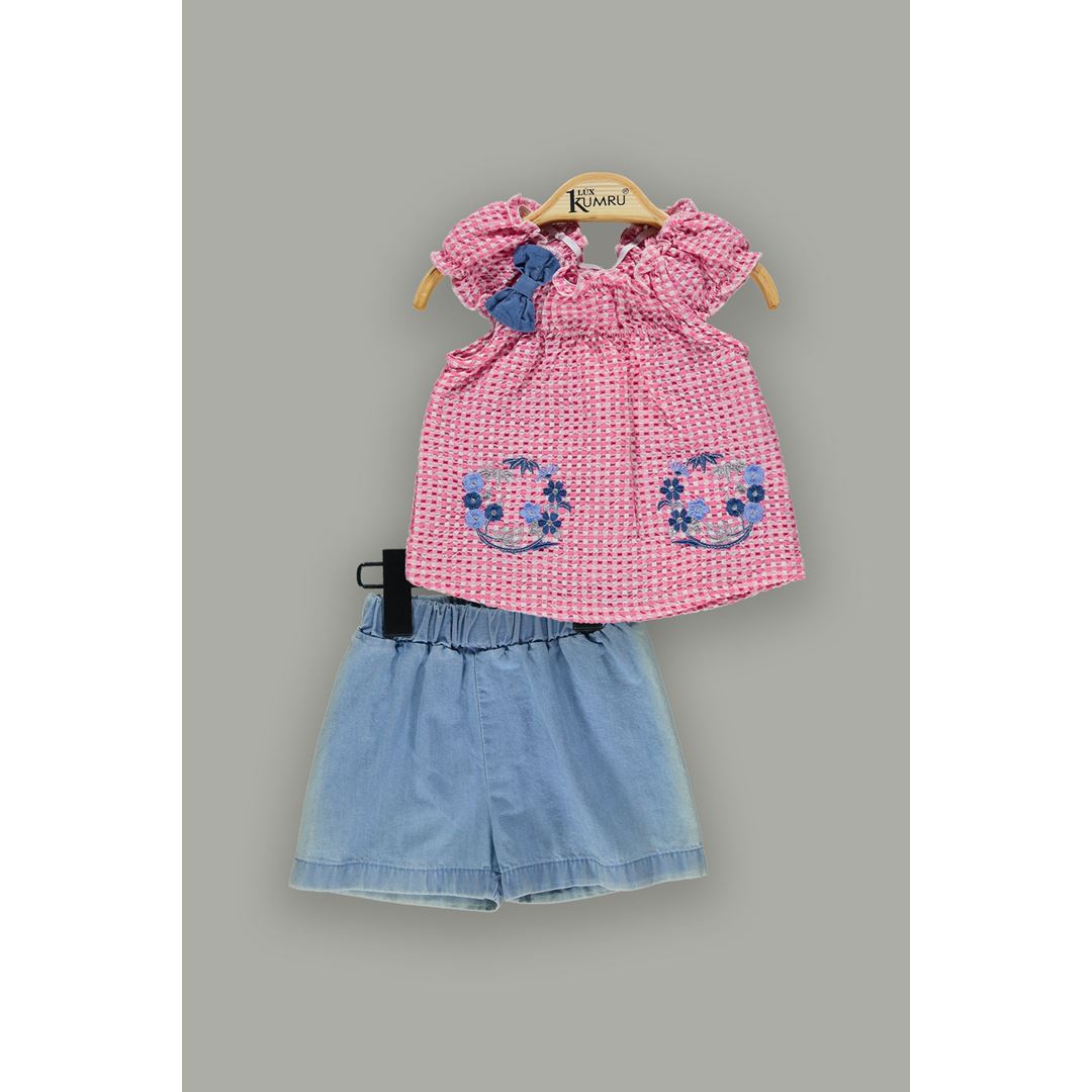 2-Piece Shirt Set With Shorts 6-18M