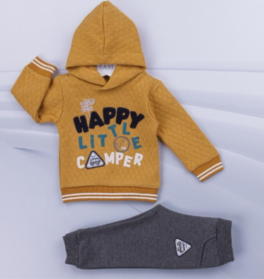 hooded tracksuit set for boy's up to 2 years of age