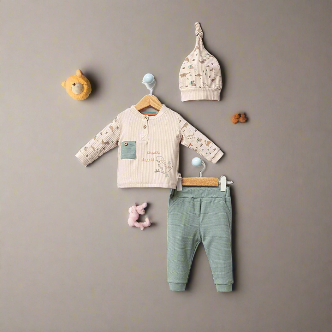 Baby Boy's 3 pc set sizes from 3M to 18M