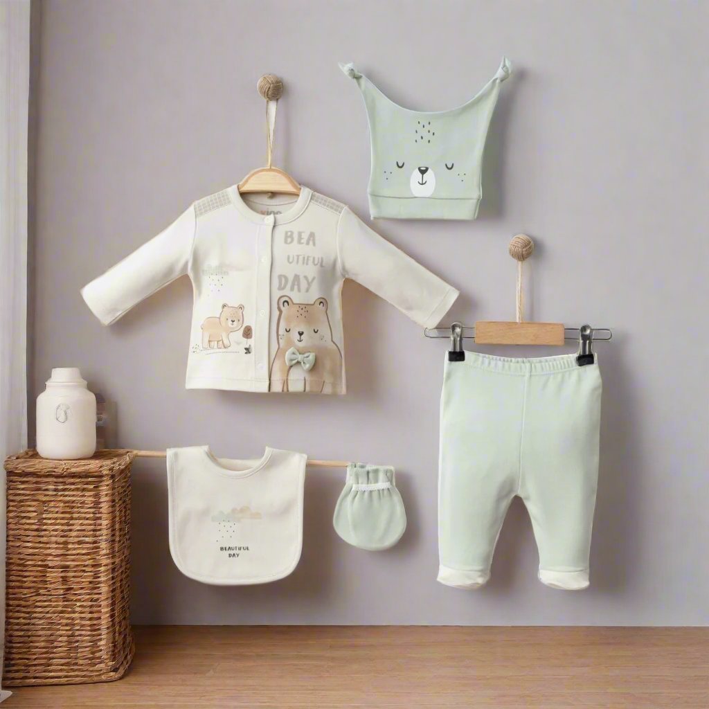 Baby boy 5pc set 0-3M