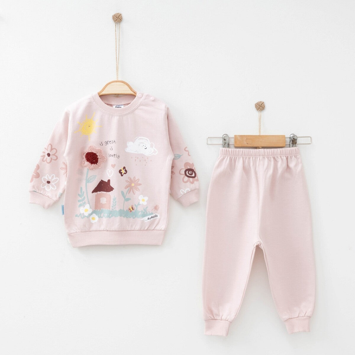 Baby girl's 2pc set sizes from9M to 18M