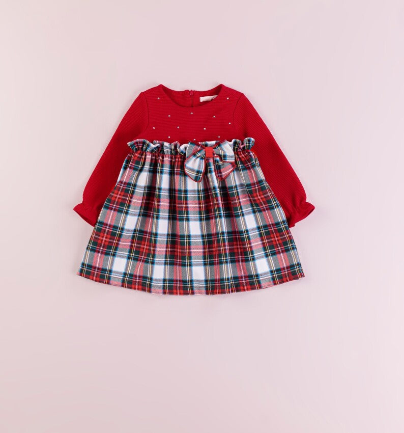 Girls long sleeve dress sizes from 6M to 18M