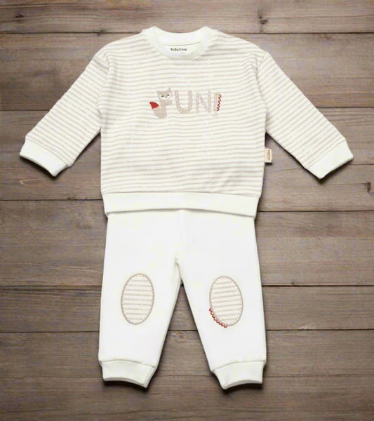 Boy's 2 pc track suit set sizes from 3 months to 24 months