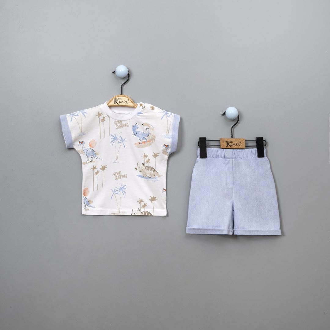 Baby Boy t-shirt with shorts sizes from 6M to 18M