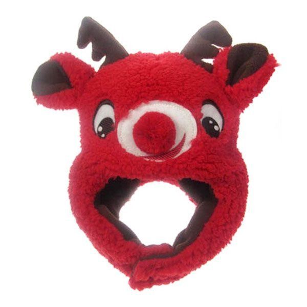 Rudolph the Reindeer Coral Fleece Baby Hat