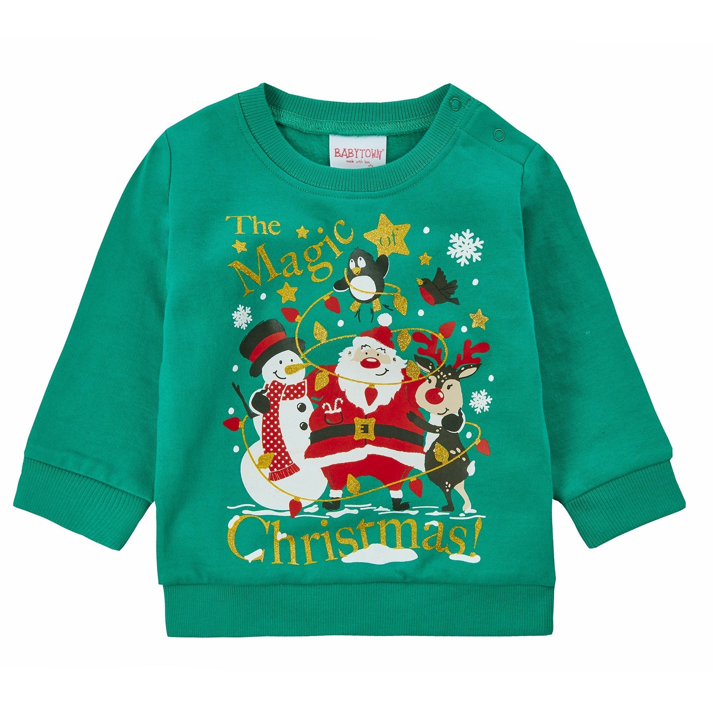 Xmas Babies Fleece Top